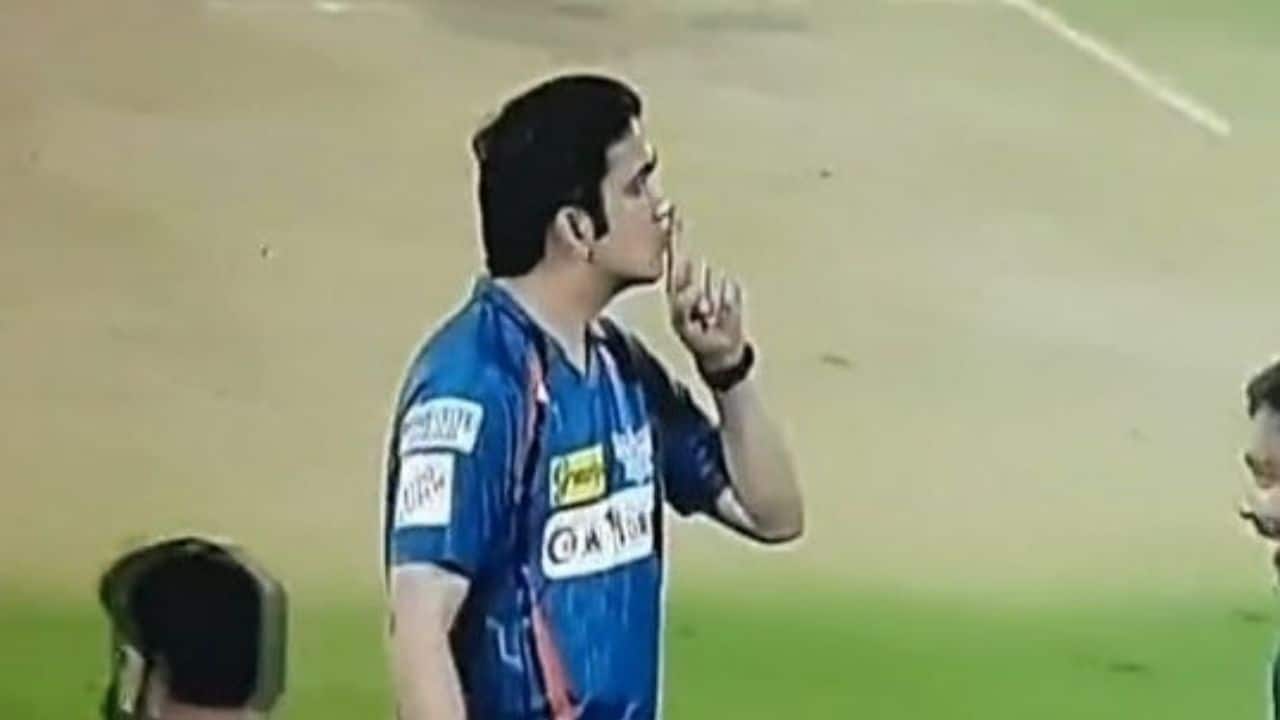 RCB Vs LSG, IPL 2023: Gautam Gambhir's Savage Reply To Bangalore Crowd At M Chinnaswamy Stadium - WATCH Viral Video